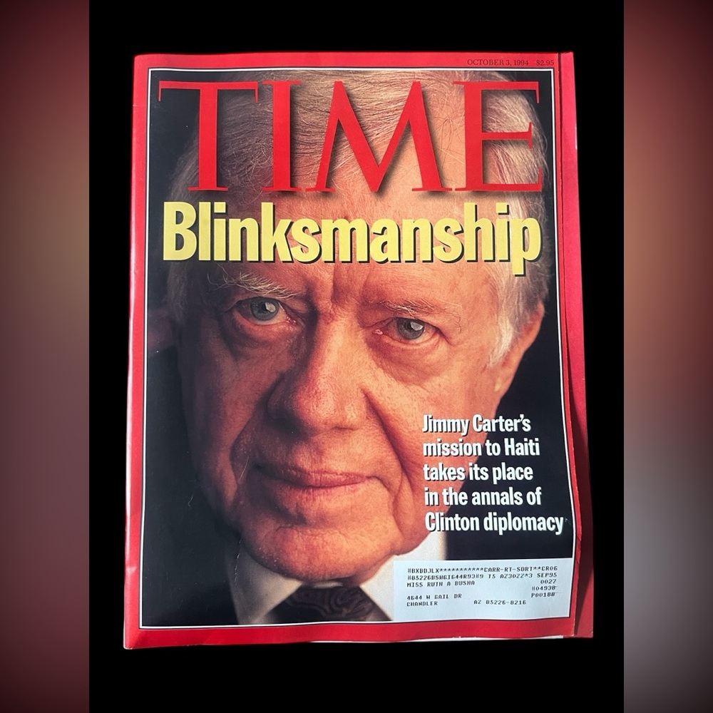 TIME Magazine With Jimmy Carter on Cover - Blinksmanship